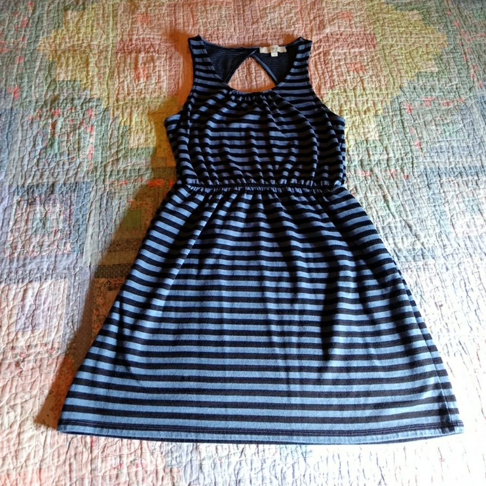 Striped loft dress